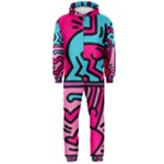 pop art Hooded Jumpsuit (Men)