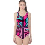 pop art One Piece Swimsuit