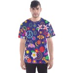 Boho floral  Men s Sport Mesh Tee