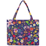 Boho floral  Mini Tote Bag