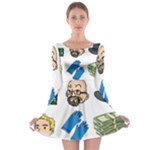 Breaking Bad Long Sleeve Skater Dress