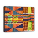 Bright Kente Canvas 10  x 8  (Stretched)