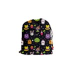  black Wonderland Drawstring Pouch (Small)