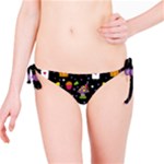  black Wonderland Bikini Bottom