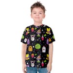  black Wonderland Kid s Cotton Tee