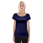 Homes Tartan Women s Cap Sleeve Top