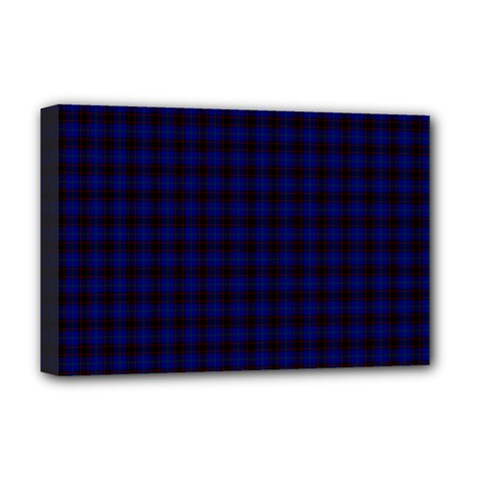 Homes Tartan Deluxe Canvas 18  x 12  (Stretched) from ArtsNow.com