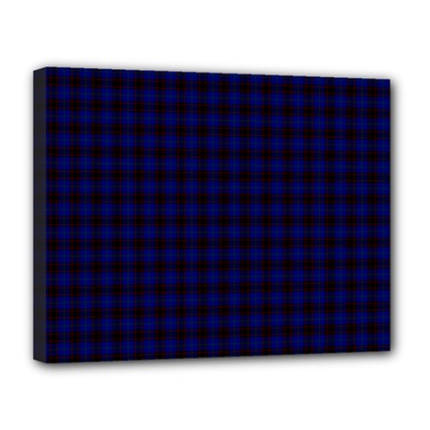 Homes Tartan Canvas 14  x 11  (Stretched) from ArtsNow.com