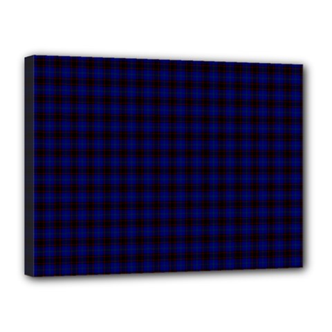 Homes Tartan Canvas 16  x 12  (Stretched) from ArtsNow.com