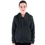 Blackwatch Tartan Women s Zipper Hoodie