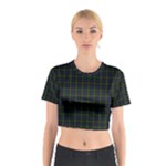 Blackwatch Tartan Cotton Crop Top