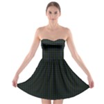 Blackwatch Tartan Strapless Bra Top Dress