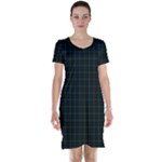 Blackwatch Tartan Short Sleeve Nightdress