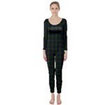 Blackwatch Tartan Long Sleeve Catsuit