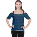 Farquharson Tartan Women s Cutout Shoulder Tee