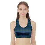 Farquharson Tartan Women s Sports Bra with Border