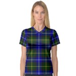 MacNeil of Barra Tartan Women s V-Neck Sport Mesh Tee