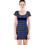 MacNeil of Barra Tartan Short Sleeve Bodycon Dress