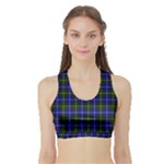 MacNeil of Barra Tartan Women s Sports Bra with Border