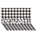 MacPherson Tartan ENGAGED 3D Greeting Card (8x4)