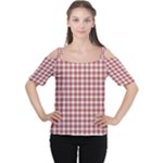 Buchanan Tartan Women s Cutout Shoulder Tee