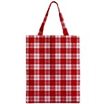 Menzies Tartan Zipper Classic Tote Bag