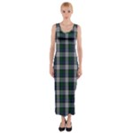 Graham Dress Tartan Fitted Maxi Dress