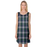 Graham Dress Tartan Sleeveless Satin Nightdress