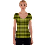 MacLachlan Tartan Women s V-Neck Cap Sleeve Top