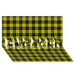 MacLachlan Tartan ENGAGED 3D Greeting Card (8x4)