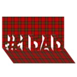 Clan Steward Tartan #1 DAD 3D Greeting Card (8x4)