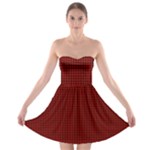 Brodie Tartan Strapless Bra Top Dress