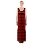 Brodie Tartan Maxi Thigh Split Dress