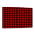 Brodie Tartan Canvas 18  x 12  (Stretched)