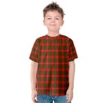 Bruce Tartan Kid s Cotton Tee