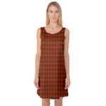 Bruce Tartan Sleeveless Satin Nightdress