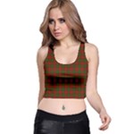 Cameron Tartan Racer Back Crop Top