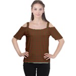 Cameron Tartan Women s Cutout Shoulder Tee