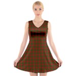 Cameron Tartan V-Neck Sleeveless Dress