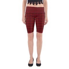 Chisholm Tartan Yoga Cropped Leggings from ArtsNow.com