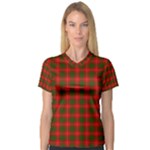 Crawford Tartan Women s V-Neck Sport Mesh Tee