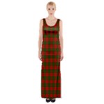 Drummond Tartan Maxi Thigh Split Dress