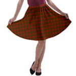 Drummond Tartan A-line Skater Skirt