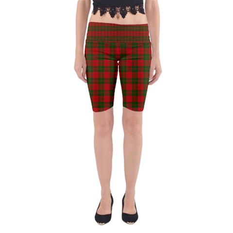 Drummond Tartan Yoga Cropped Leggings from ArtsNow.com