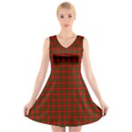 Dunbar Tartan V-Neck Sleeveless Dress