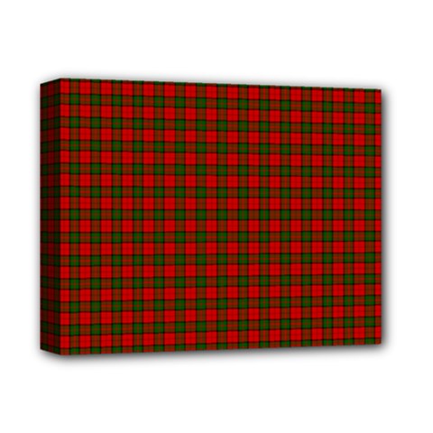 Dunbar Tartan Deluxe Canvas 14  x 11  (Stretched) from ArtsNow.com