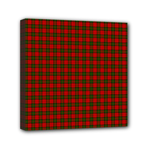 Dunbar Tartan Mini Canvas 6  x 6  (Stretched) from ArtsNow.com