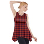 Fraser Tartan Side Drop Tank Tunic