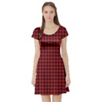 Fraser Tartan Short Sleeve Skater Dress