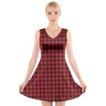 Fraser Tartan V-Neck Sleeveless Dress